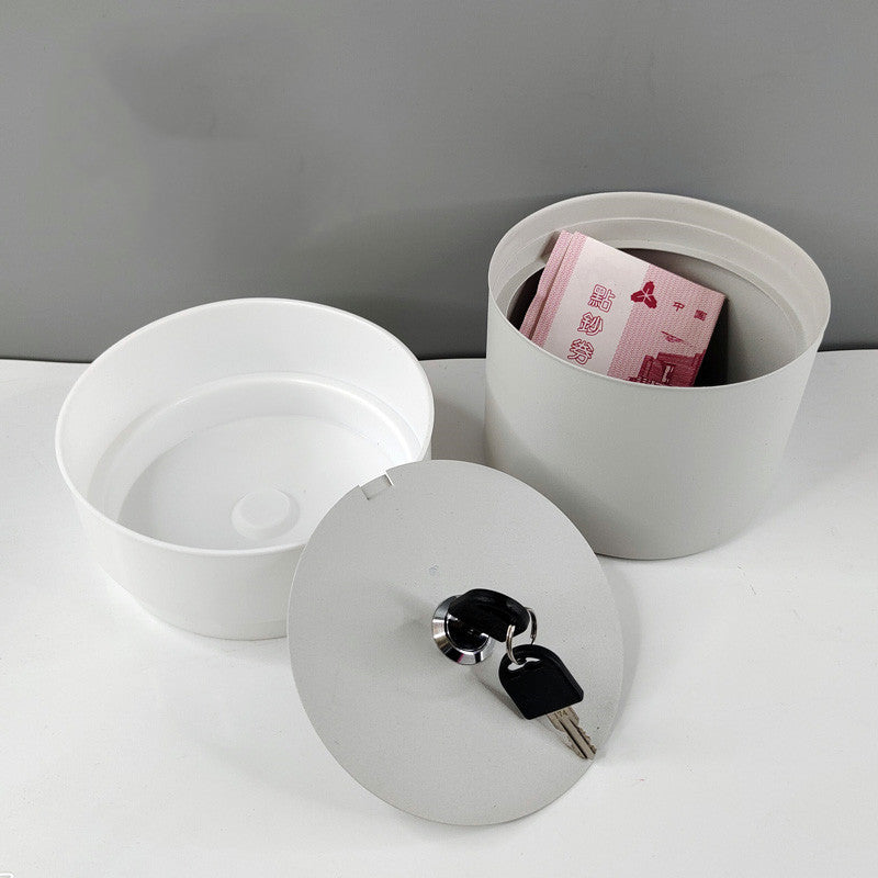 Fashion Flower Pot Piggy Bank Money Box Storage