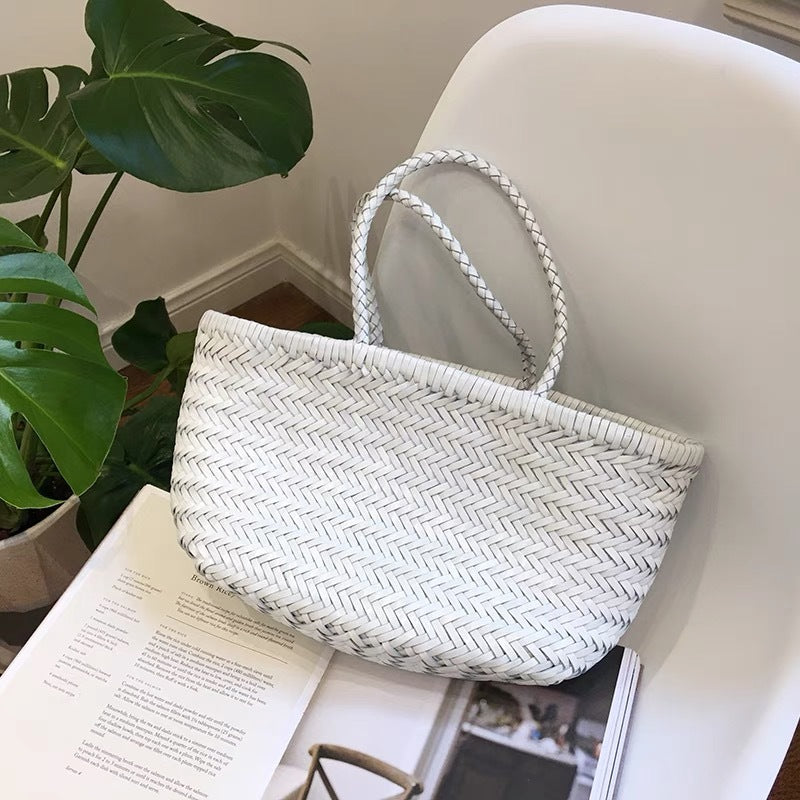 Niche Leather Seaside Vacation Handbag