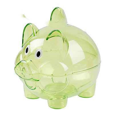 Piggy Cartoon Girl Piggy Bank Transparent Piggy Bank