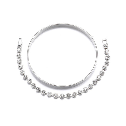 Vintage Jewelry Gold Diamond Bracelet