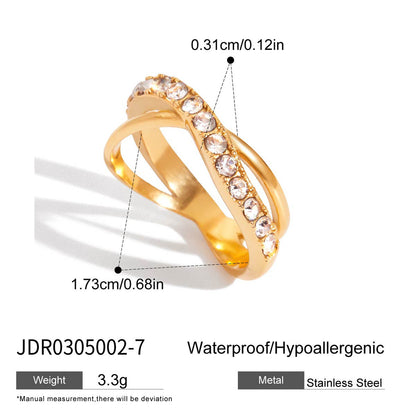 Ring Does Not Fade Ornament Female Niche High-grade Jewelry