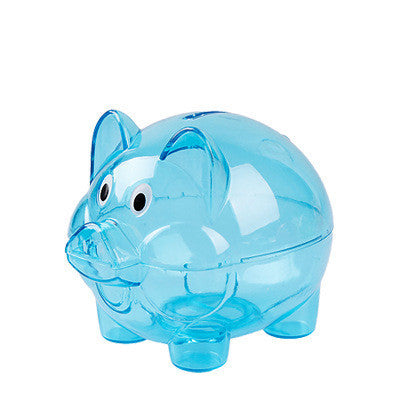 Piggy Cartoon Girl Piggy Bank Transparent Piggy Bank