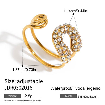 Ring Does Not Fade Ornament Female Niche High-grade Jewelry