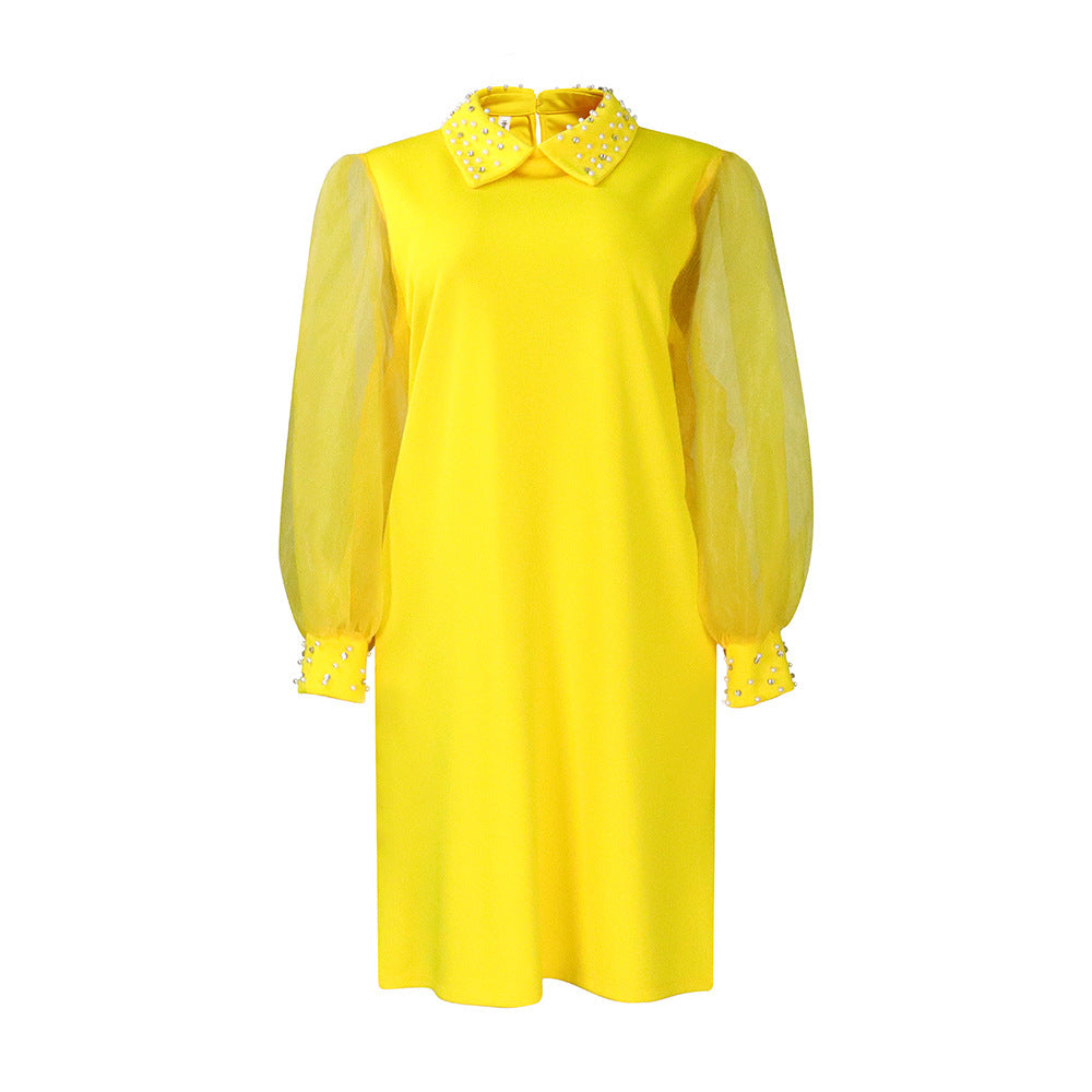 Beaded Elegant African Plus Size Dress